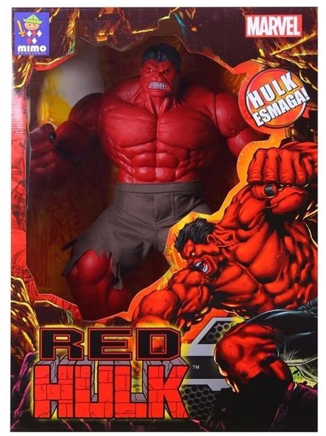 Boneco Hulk Vermelho Premium Gigante Cm Articulado Mimo Mercado Livre