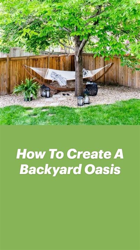 How To Create A Backyard Oasis An Immersive Guide By Laura From