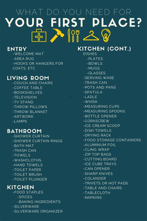 New Apartment Checklist Examples Format Pdf