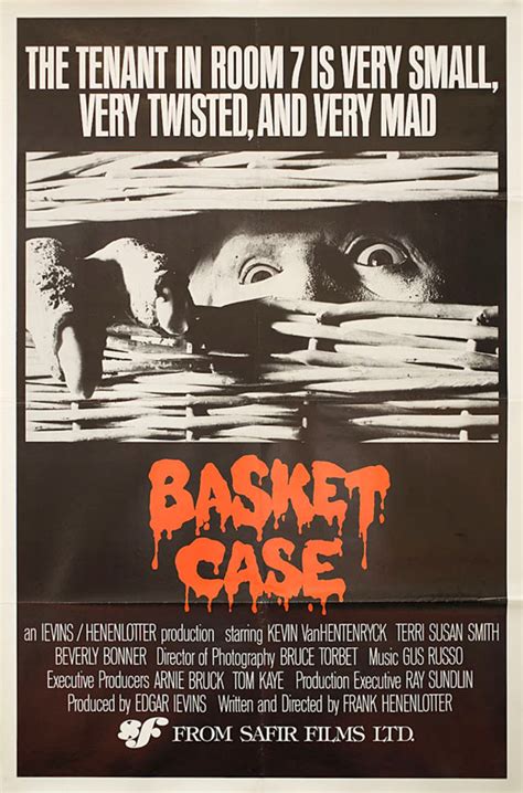 Basket Case 1982 U.S. One Sheet Poster - Posteritati Movie Poster Gallery