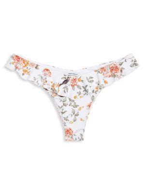 WeWoreWhat Delilah Ruffled Bikini Bottom On SALE Saks OFF TH