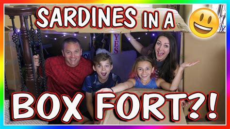 Sardines In A Box Fort Maze Hide And Seek We Are The Davises Youtube