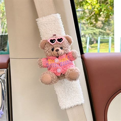 PRINxy Car Seat Belt Shoulder Protector Adorns Car Interiors With Cute