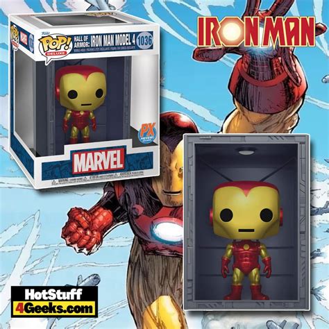 New Iron Man Hall Of Armor Mark Iv Funko Pop Px Exclusive