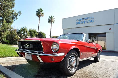 1967 Mustang Convertible Candy Apple Red 1967 Mustang Convertible