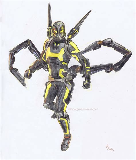 Yellow Jacket - Ant Man by ManonLq on DeviantArt