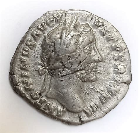 Imperio Romano Antonino P O D C Ar Denarius Catawiki