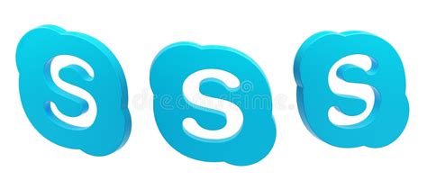 Set Of 3d Isolated Render Of Floating Zoom Video Call App Social Media