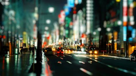 Papel de parede Japão rua Paisagem urbana noite estrada tarde