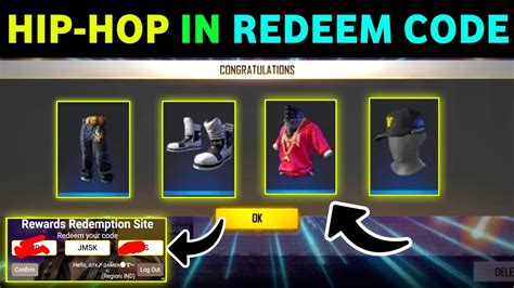 Free Fire New Redeem Code Hip Hop New Redeem Code Ffac New Redeem