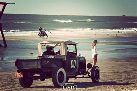 Rat Rod On The Beach By Twig Photography More Hot Rod Here Rat Rod