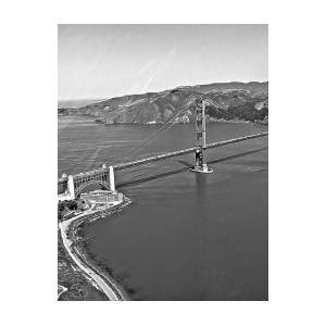 Aerial Golden Gate Bridge Sf Photograph By David Perea Fine Art America