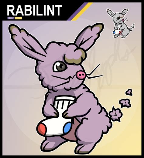 Rabilint The Dust Bunny Fakemon By Fyreglyphs On Deviantart