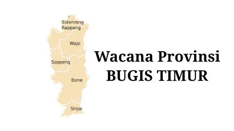 Wacana Pembentukan Provinsi Bugis Timur - YouTube