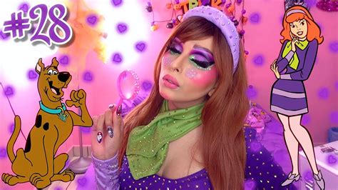 Cosplay Makeup Daphne Scooby Doo Naiioween Youtube