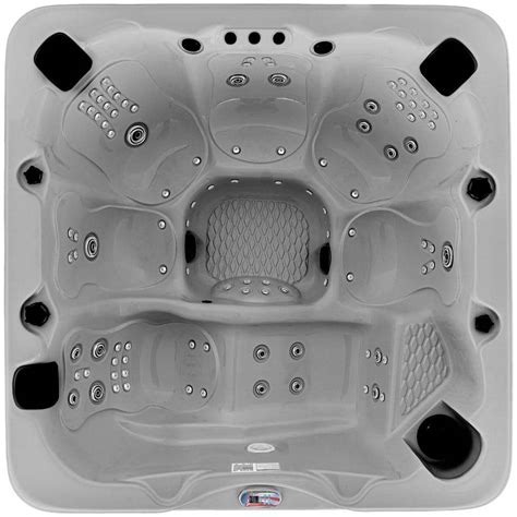 American Spas 6 Person 100 Jet 240 Volt Premium Acrylic Lounger Spa