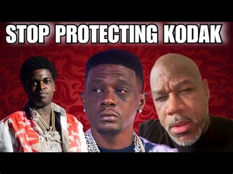 Boosie Tells Wack To Stop Trying To Protect Kodak Black Youtube