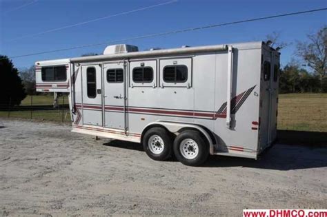 Used 3 Horse Sundowner Horse Trailer With Living Quarters Dixie