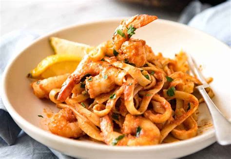 Spicy Chilli Prawn Pasta Shrimp Recipetin Eats