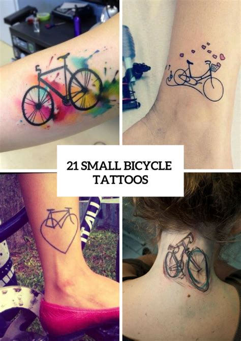 Small Bicycle Women Tattoo Ideas To Repeat | Bicycle tattoo, Tattoos ...