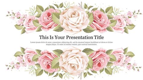 Floral PowerPoint Templates Presentation and Google Slides ...