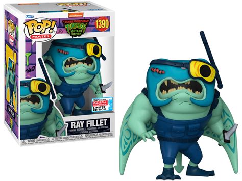 Les Tortues Ninja Figurine Pop En Vinyle De Ray Filet Cm