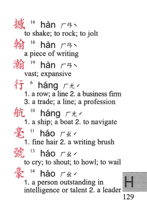 Nano Pinyin Chinese English Dictionary Pinyin Dictionary Dictionary