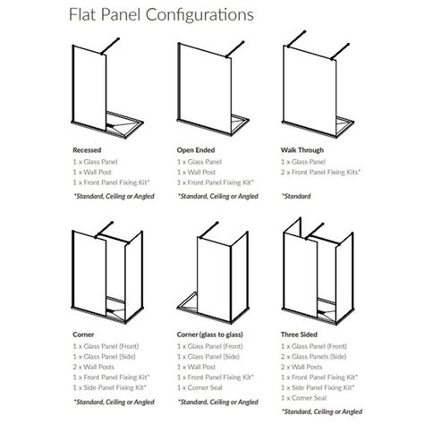 Kudos 8mm Ultimate Chrome RH Fold Away Deflector Panel 300mm Best Prices