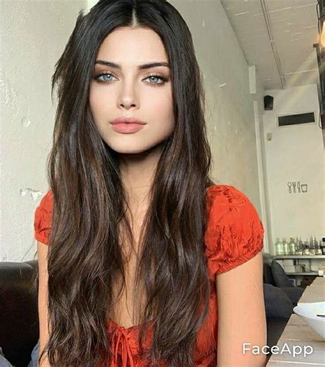 Kathrina Isabelle Jenner In 2022 Black Hair Green Eyes Girl Beauty