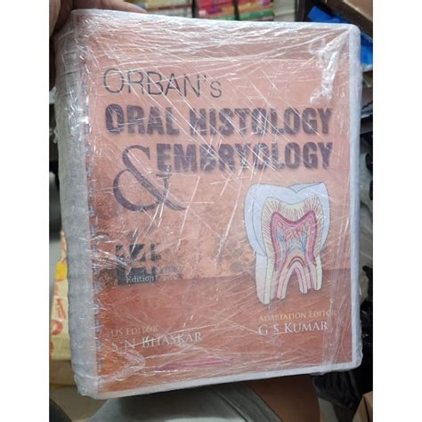 Orban S Oral Histology Embryology Colored Copy Shopee Philippines