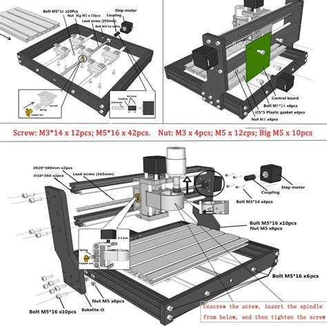 Cnc 3018 Y Axis Upgrade Cnc 3018 Aluminum Z Axis Sliding Table Apply Nema17 42byg One