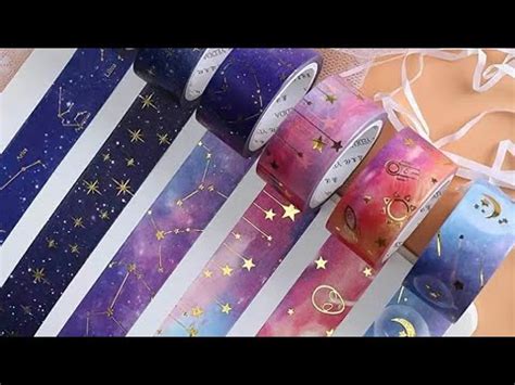 Galaxy Washi Tapes Hand Made Washi Tapes Washi Tapes Easy Art And