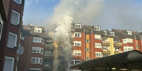 Feuerwehreinsatz In Der Dortmunder Nordstadt Wohnungsbrand