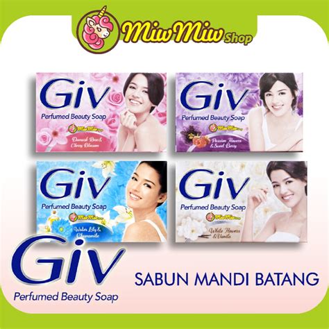 Jual Giv Perfumed Beauty Bar Soap Sabun Mandi Batang Dengan Wangi Fine