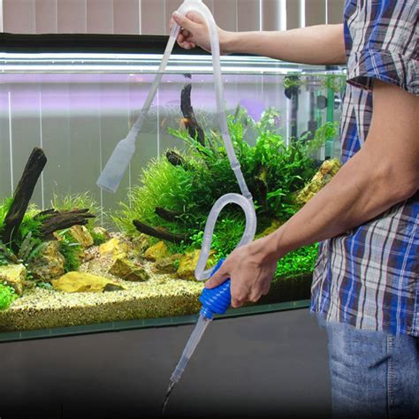 New Aquarium Vacuum Water Changer Gravel Cleaner Fantastic Fish Tank