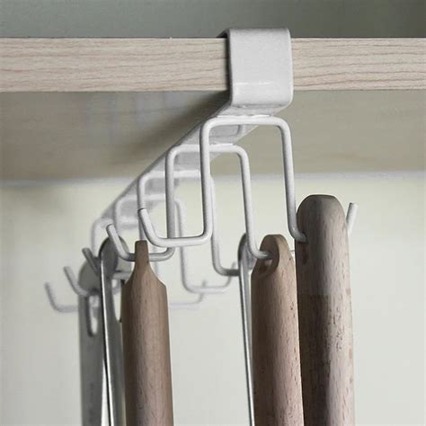 Iron Kitchen Hanger Kitchen Cabinet Double Row Alete Hanger Kitchen