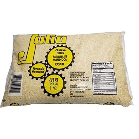 Farinha De Mandioca Torrada Julia 1 Kg Brazilian Centre