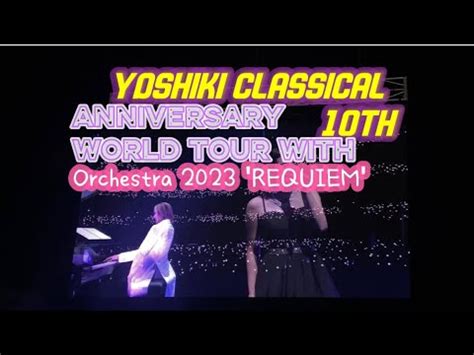 Yoshiki Classical Th Anniversary World Tour With