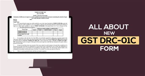 Gst Drc C Form For Itc Difference In Gstr B And B