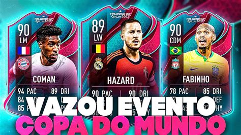 FIFA 23 L VAZOU EVENTO COPA DO MUNDO E DME ICON BABY PODE VIR HOJE L