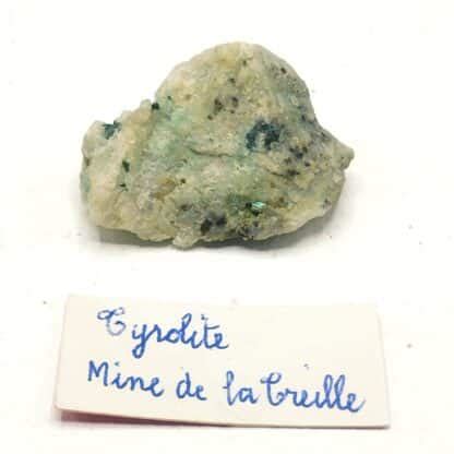 Tyrolite Et Cornwallite Sainte Marie Aux Mines Haut Rhin