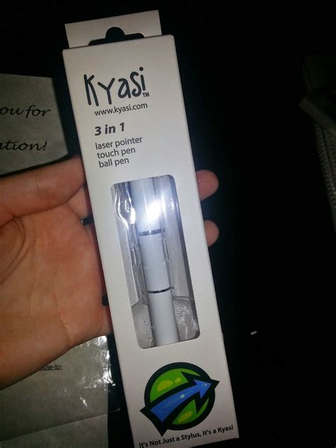 Kyasi Stylus Pen And Laser Combination Gadget Review Giveaway