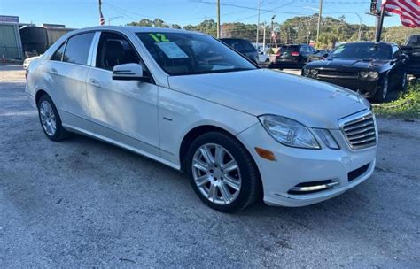 2012 Mercedes Benz E 350 4matic For Sale Fl Jacksonville North Wed Jan 03 2024 Used