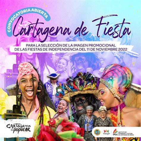 Abren Convocatoria Para Afiche De Fiestas De Independencia De Cartagena