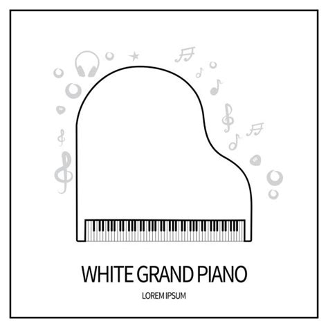 Modern Grand Piano Illustrations Royalty Free Vector Graphics And Clip