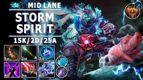 Storm Spirit Mid Lane C Pos Ss Play Dota Immortal