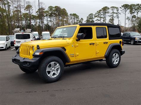 New 2020 Jeep Wrangler Unlimited Sport S 4d Sport Utility In Beaufort J222782 Butler Auto Group