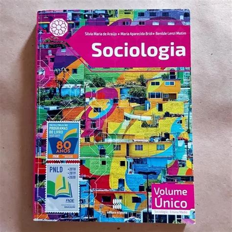 Livro Sociologia Volume Único 2ª Ed 2016 Silvia Maria Us MercadoLivre