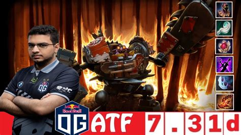 Dota Og Atf The Timbersaw Offlane D Youtube