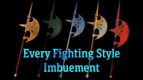 Every Fighting Style Imbuement Arcane Odyssey YouTube